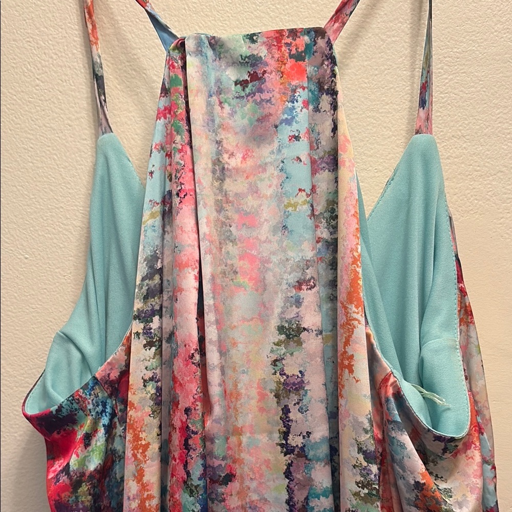 Nicole Miller Painted Maxi Dress - Picture 8 of 10
